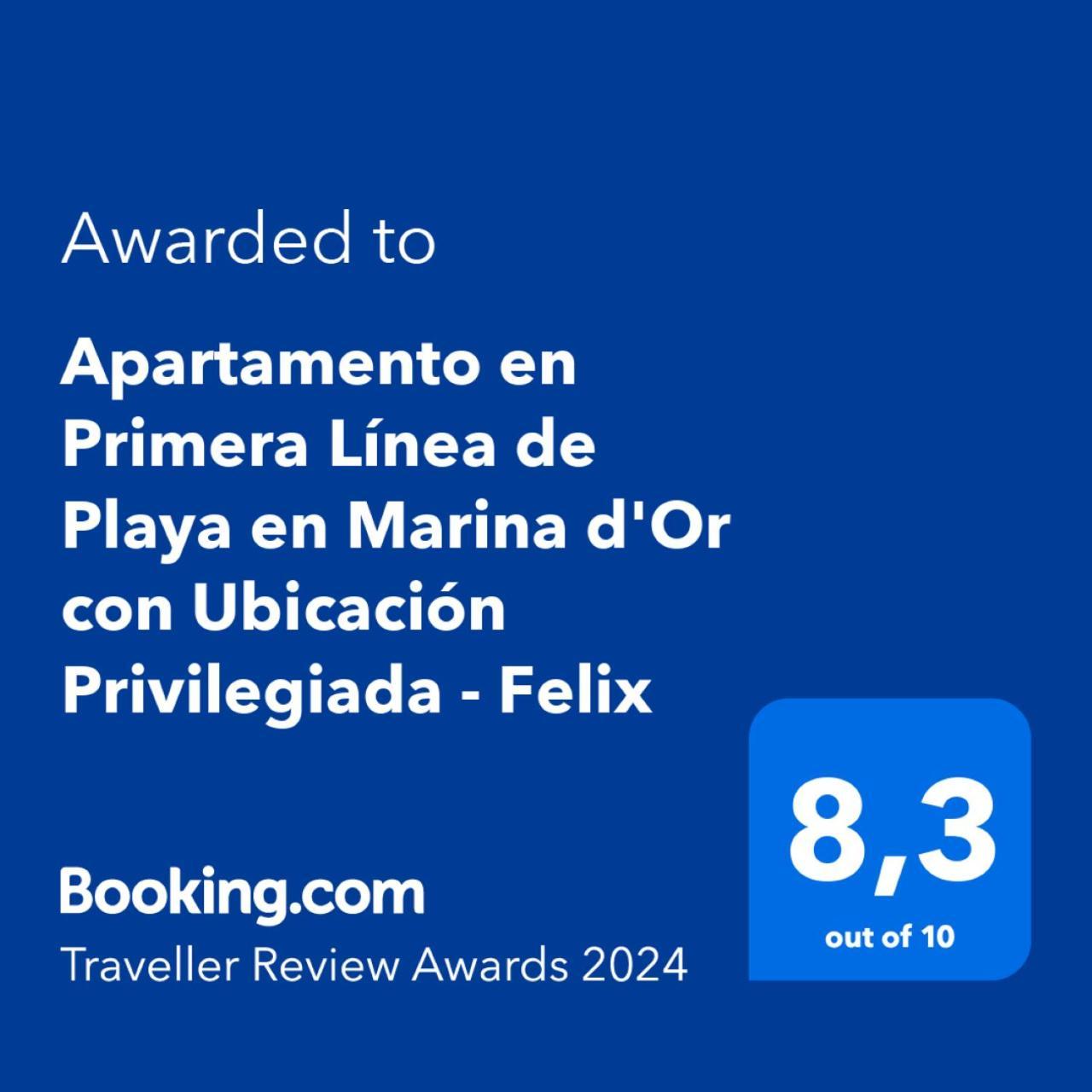 Apartamento en primera linea de playa Marina d'Or - Felix Oropesa del Mar Exterior foto
